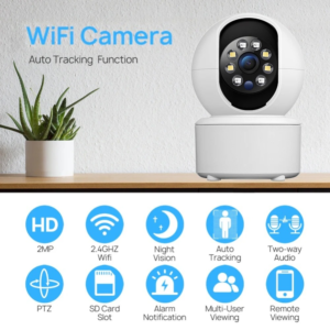 Camara de Seguridad IP WiFi Robotica